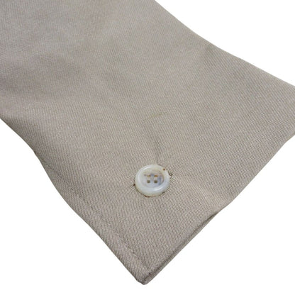 Prada Cotton Nylon Soutien Collar Coat Beige 44 — view 5
