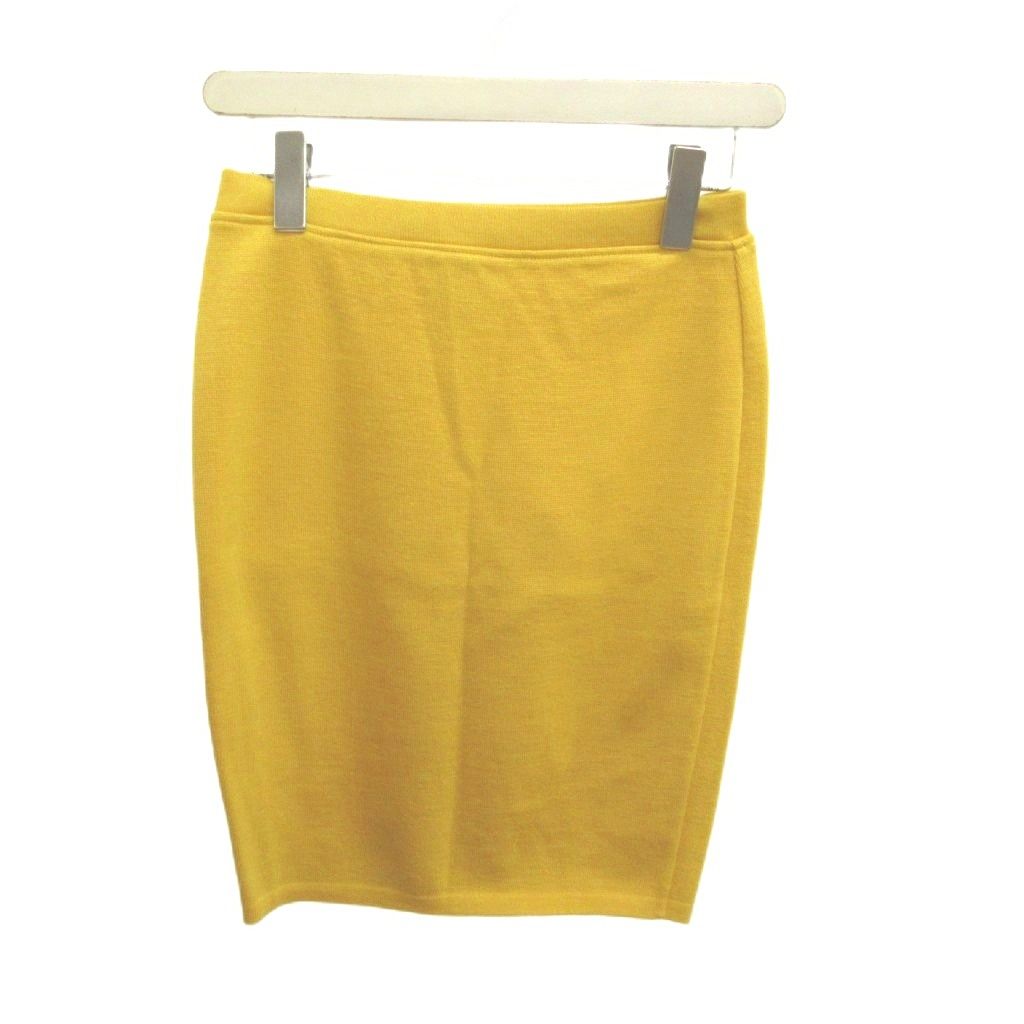 Versace Gianni Set Knit Cardigan Pencil Skirt Wool Yellow Green Medusa Color 42 — view 6