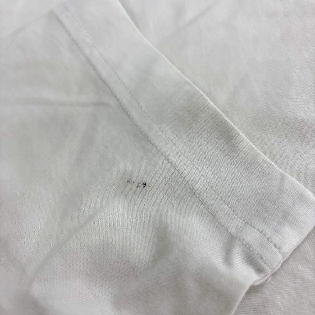 Balenciaga T-Shirt Back Print White Off Crew Neck Short Sleeve Top YU XL — view 8