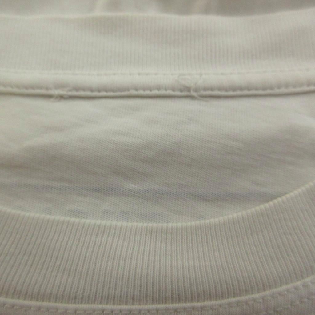 Balenciaga T-Shirt Back Print White Off Crew Neck Short Sleeve Top YU XL — view 5