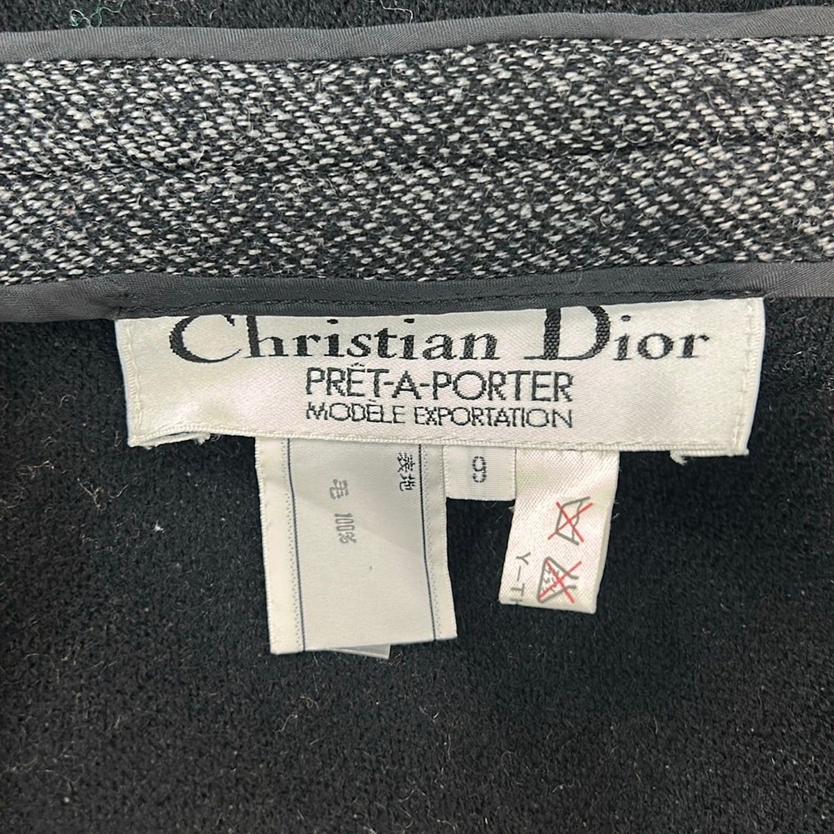 Dior Coat Gray — view 3