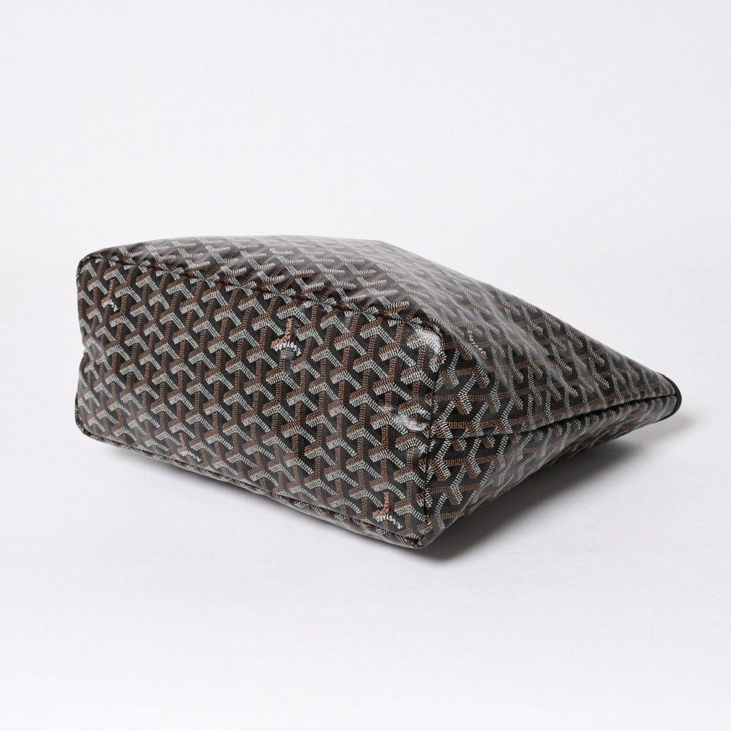 Goyard Saint Louis PM Tote Bag Black Leather — view 7