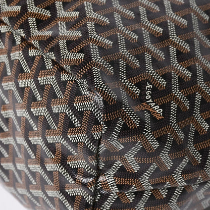 Goyard Saint Louis PM Tote Bag Black Leather — view 8