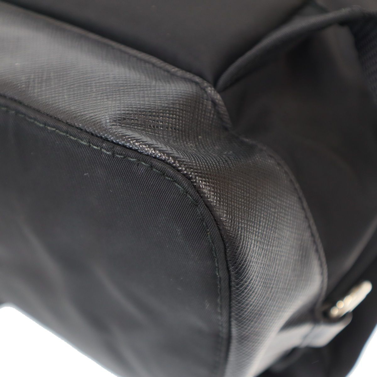 Prada Nylon Backpack Black — view 7