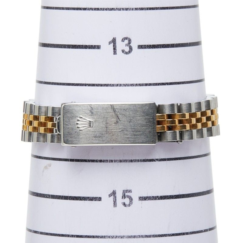 Rolex Watch Gold Silver 18k Yellow Stainless Steel Diamond — view 8