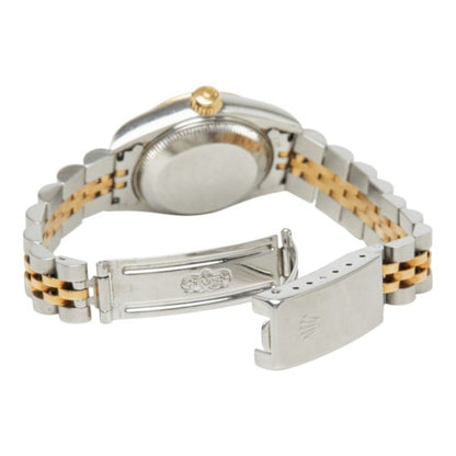 Rolex Watch Gold Silver 18k Yellow Stainless Steel Diamond — view 5