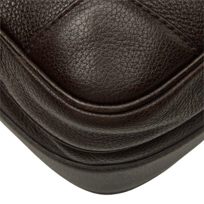 Gucci Crossbody Shoulder Bag Dark Brown Leather — view 5