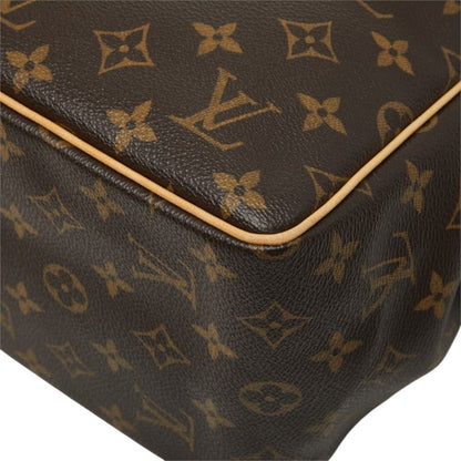 Louis Vuitton Monogram Batignolles Handbag Brown Leather — view 4