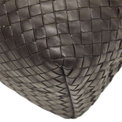 Bottega Veneta Intrecciato Tote Bag Dark Brown Leather — view 6