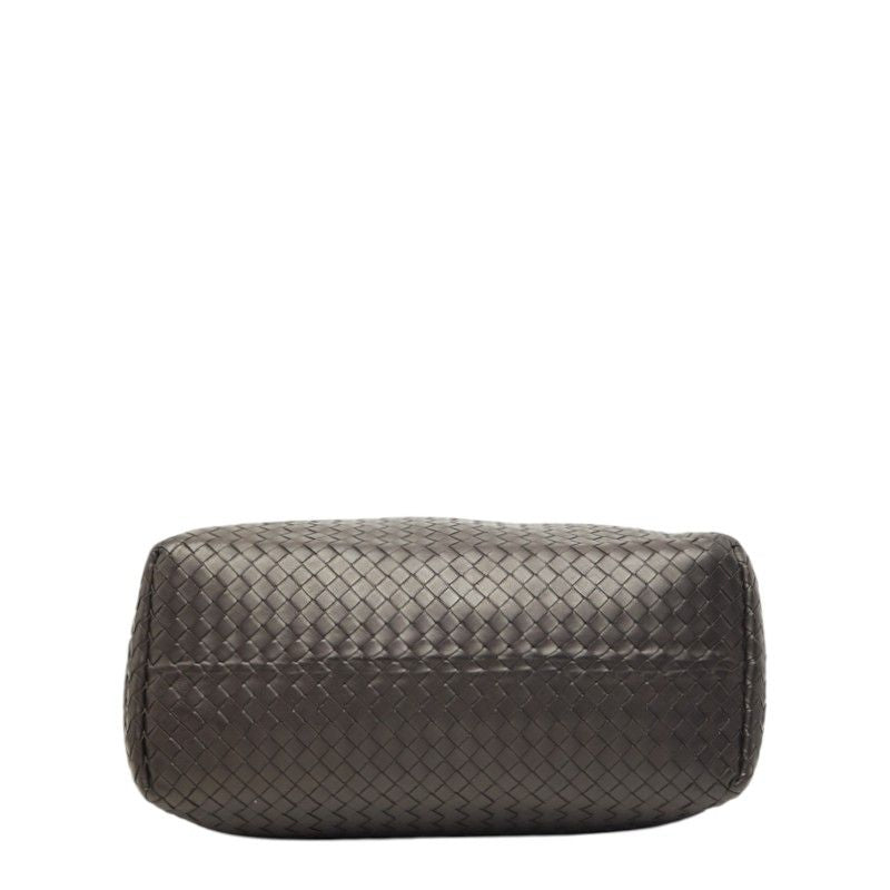 Bottega Veneta Intrecciato Tote Bag Dark Brown Leather — view 3