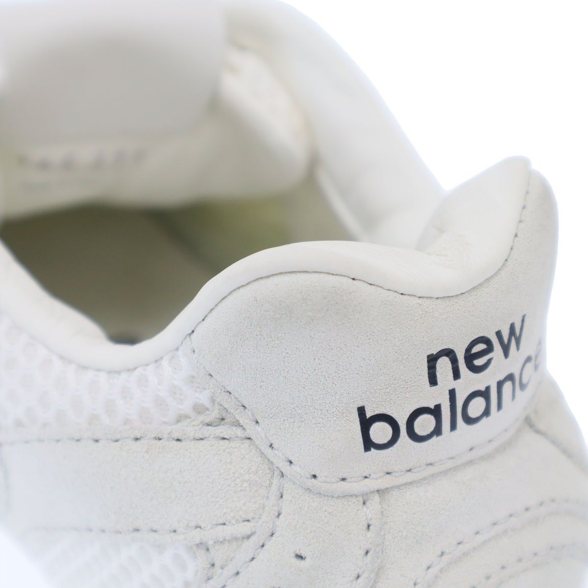 Miu Miu New Balance Suede Mesh Sneakers White — view 8