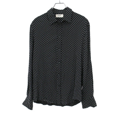 Celine Rayon Dot Shirt Black 41
