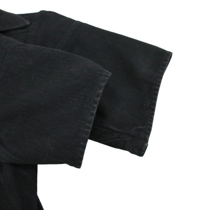 Celine by Phoebe Philo Cut Off Belted Denim Dress 2 Black 36 — view 5