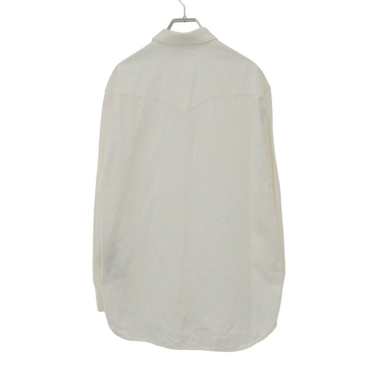 Celine Cotton Western Shirt White XS — view 2