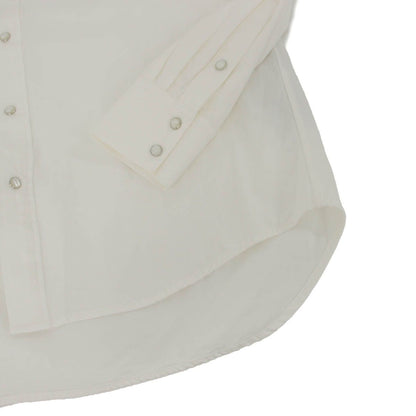 Celine Cotton Western Shirt White XS — view 4