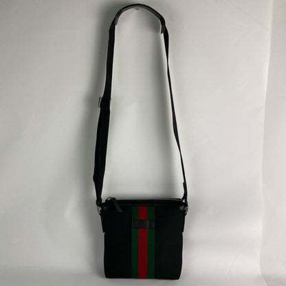 Gucci Sherry Line Shoulder Bag Black — view 2