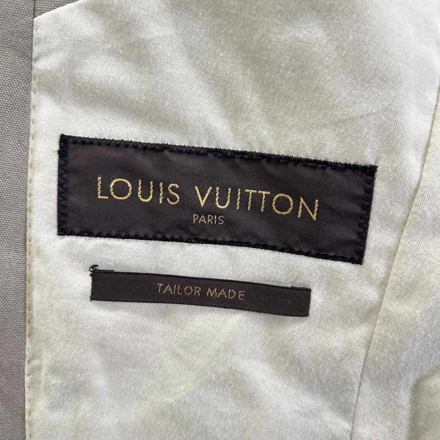 Louis Vuitton Beige Cotton 100 Tailored Jacket — view 4