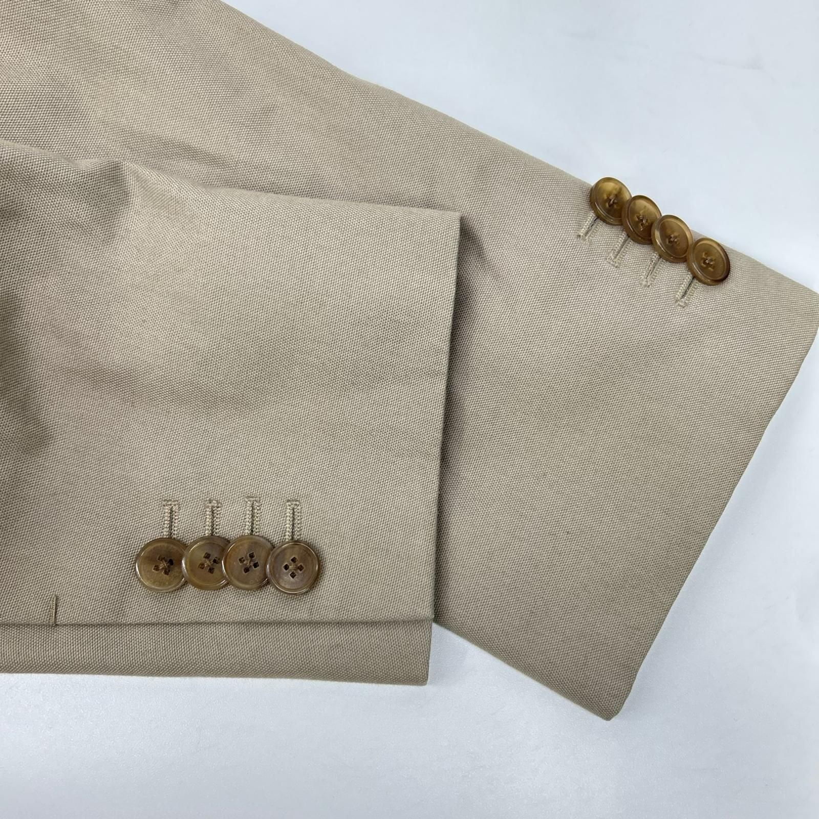 Louis Vuitton Beige Cotton 100 Tailored Jacket — view 8