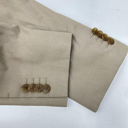 Louis Vuitton Beige Cotton 100 Tailored Jacket — view 8