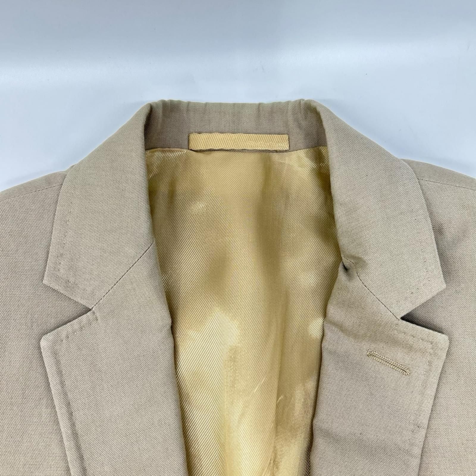 Louis Vuitton Beige Cotton 100 Tailored Jacket — view 7
