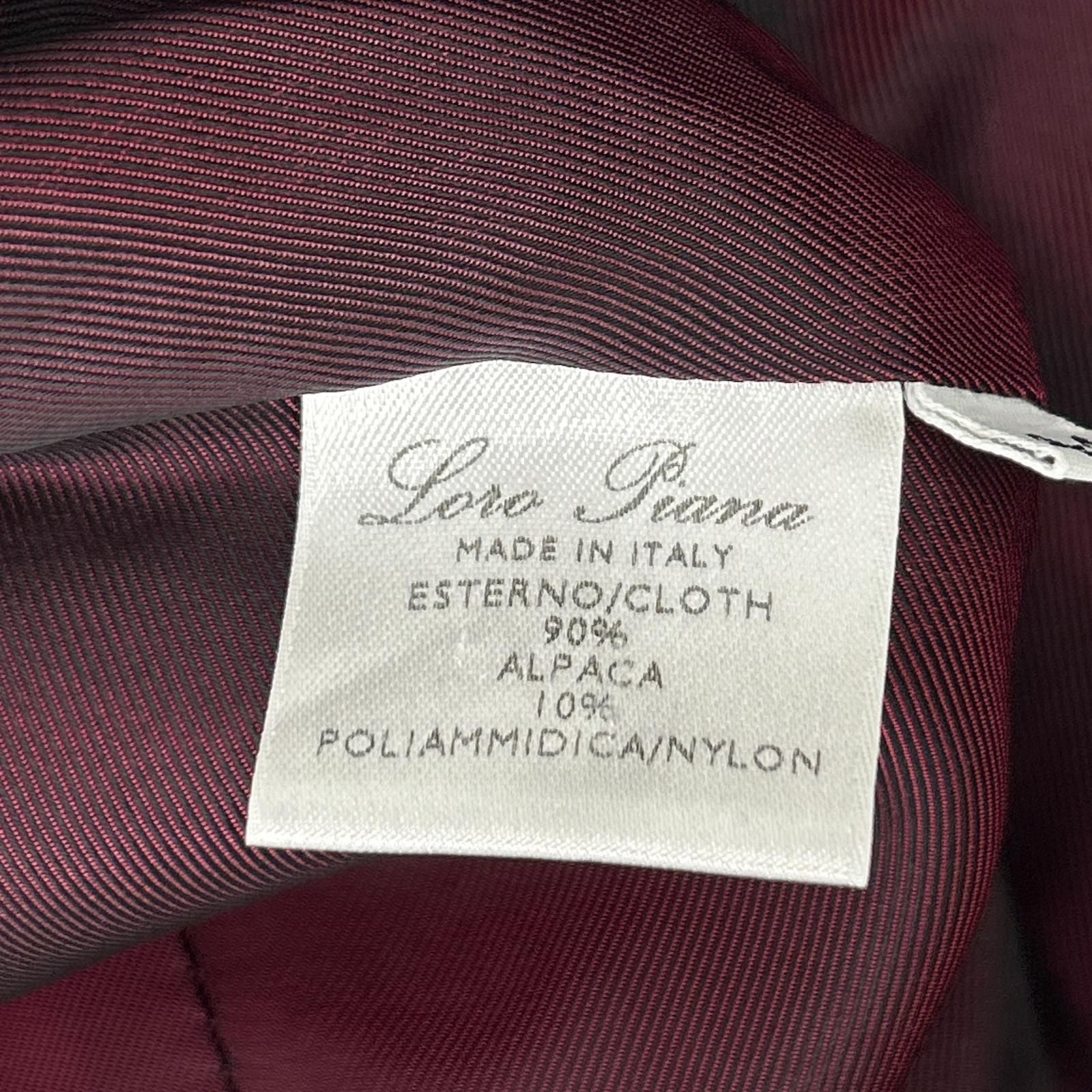 Loro Piana Brown Glen Check Tailored Jacket 44 — view 6
