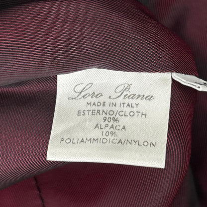 Loro Piana Brown Glen Check Tailored Jacket 44 — view 6