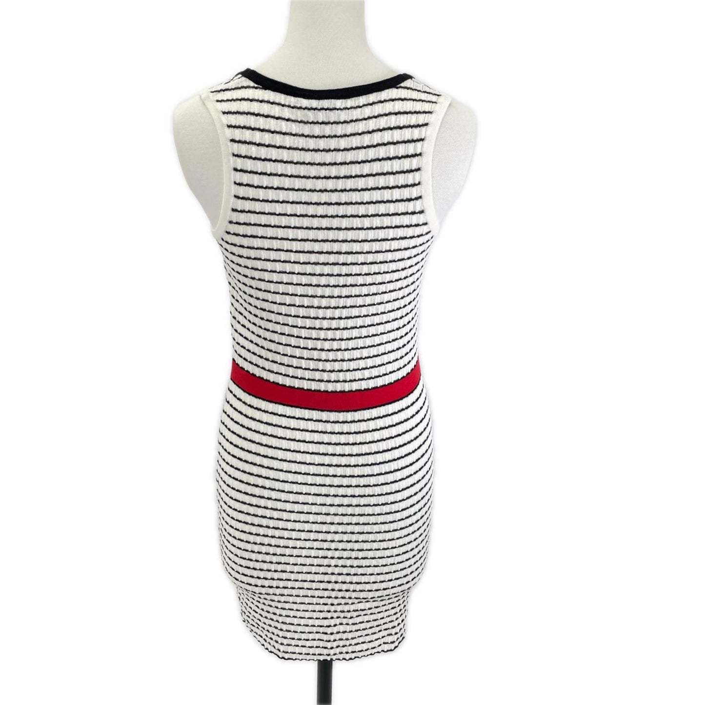 Chanel CC Logo Border Sleeveless Dress 34 — view 3