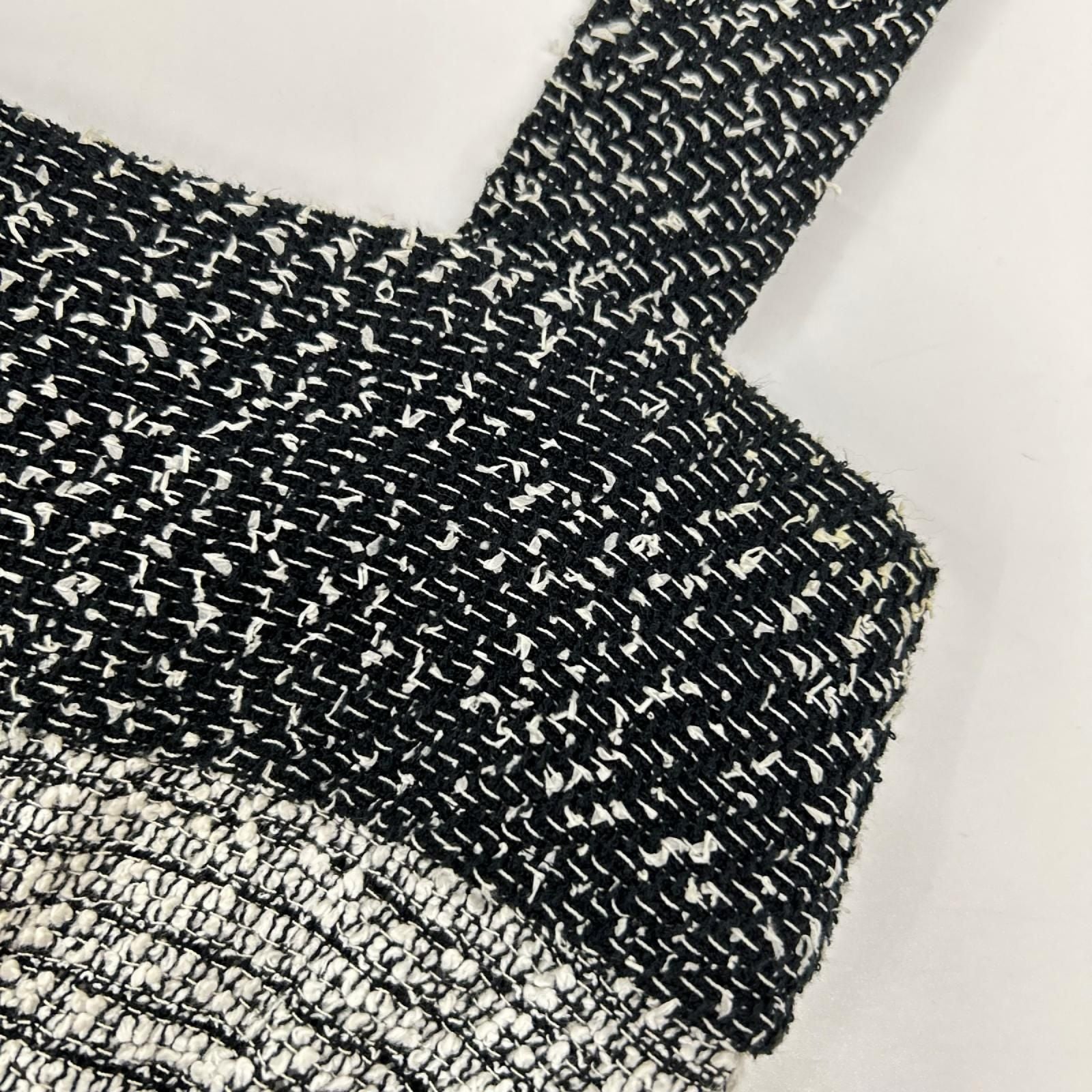 Chanel CC Logo Tweed Cami Top 34 — view 6