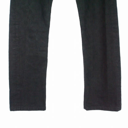 Louis Vuitton Monogram Jacquard Slim Denim Pants Black — view 5