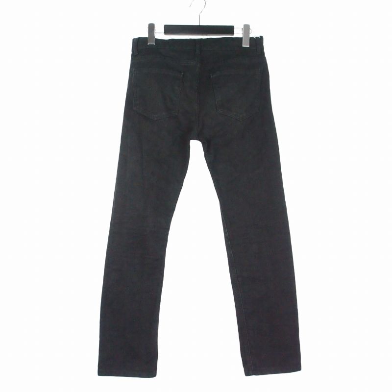Louis Vuitton Monogram Jacquard Slim Denim Pants Black — view 2