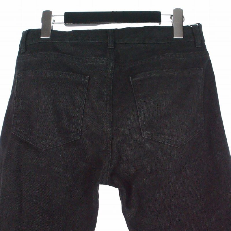Louis Vuitton Monogram Jacquard Slim Denim Pants Black — view 6