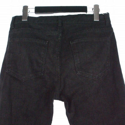 Louis Vuitton Monogram Jacquard Slim Denim Pants Black — view 6