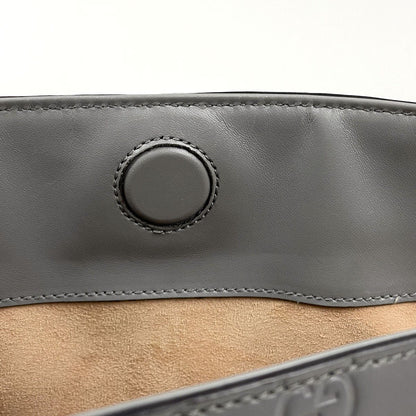 Gucci Handbag Guccissima 2-Way Leather Gray — view 7