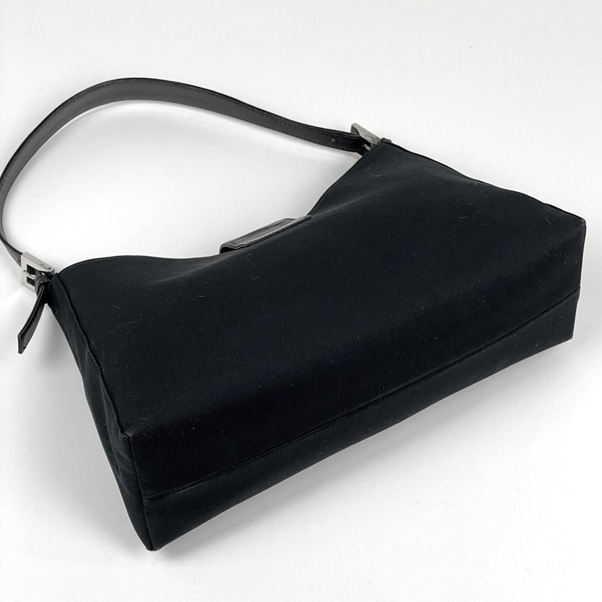 Fendi Handbag Zucca Logo Fabric Nero — view 2