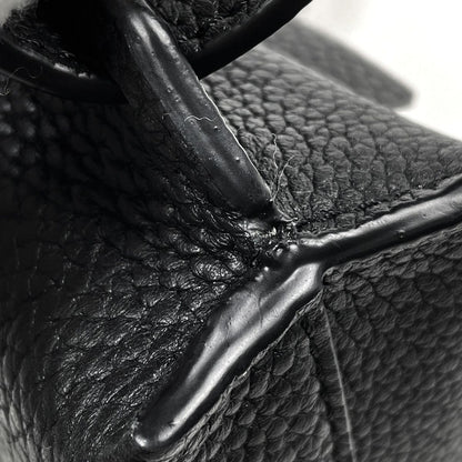 Loewe Belt Bag Anagram Leather Black — view 4