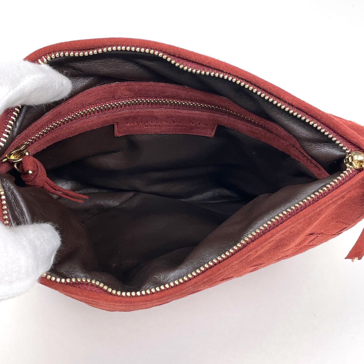 Bottega Veneta Second Bag Intrecciato Leather — view 8