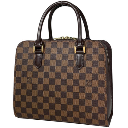 Louis Vuitton Triana Handbag Damier Brown