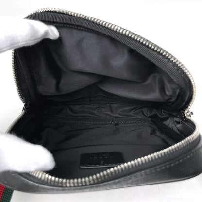 Gucci Belt Bag GG Pattern Waist Supreme Sherry Line Web Brown Black — view 8
