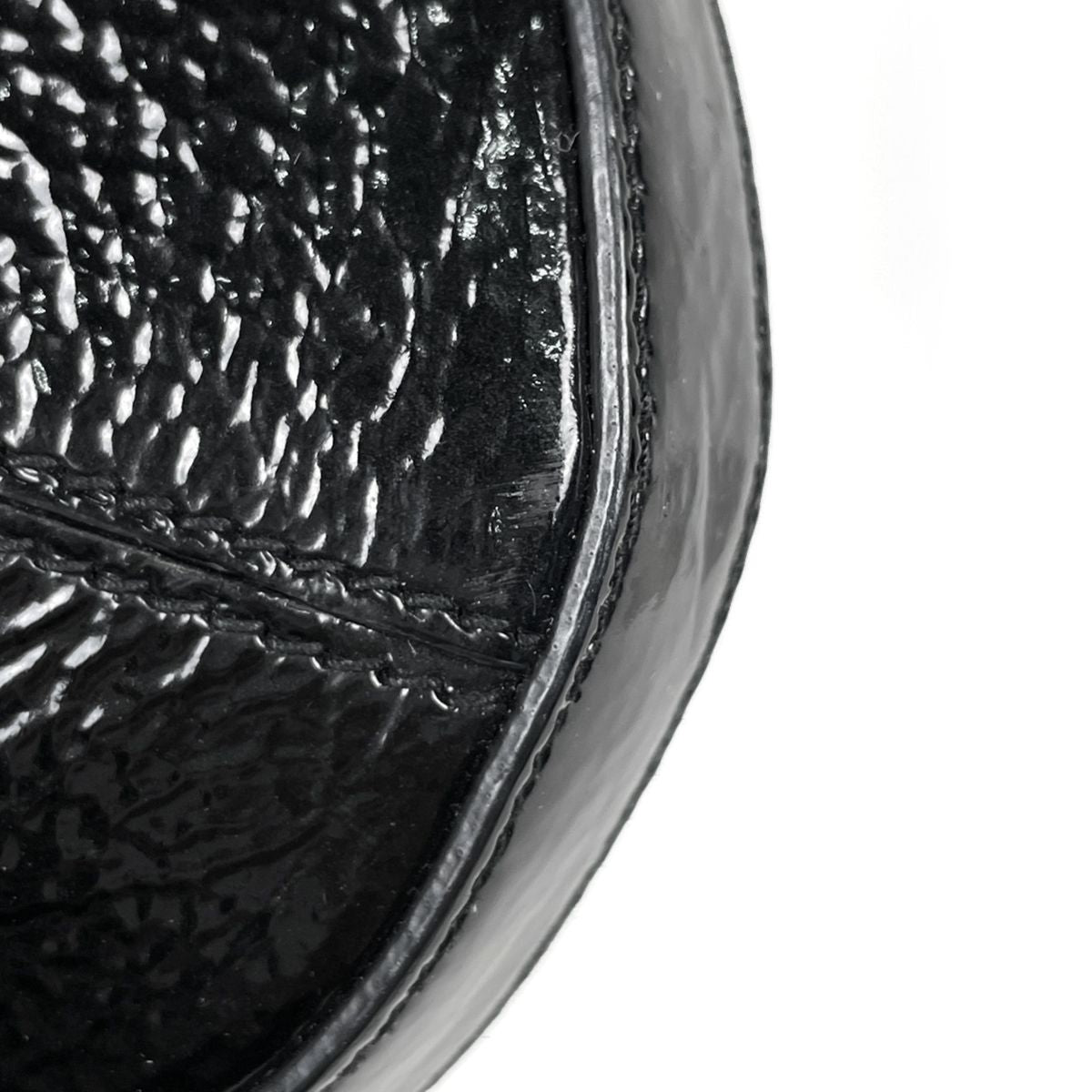 Prada Shoulder Bag Patent Nylon Nero — view 3