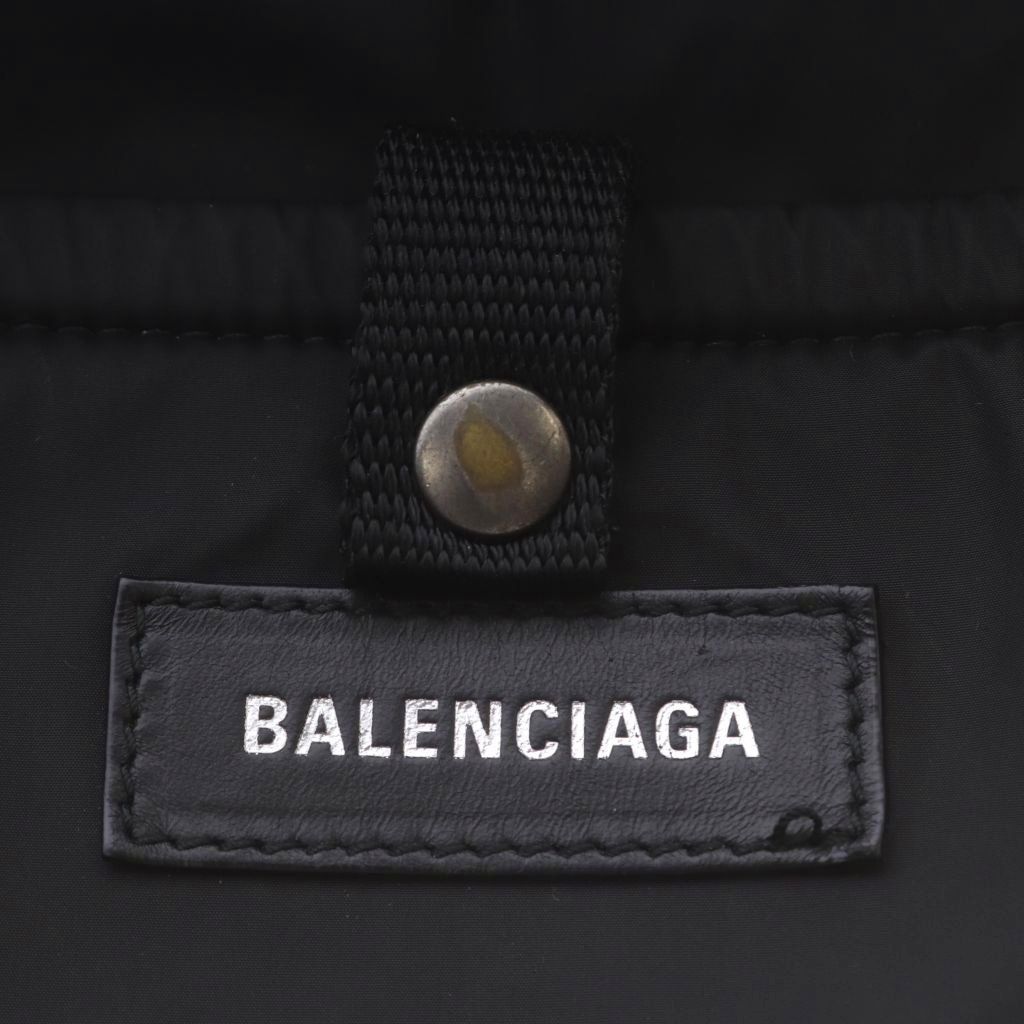 Balenciaga Army Backpack Shoulder Bag 2-Way Leather Black — view 3