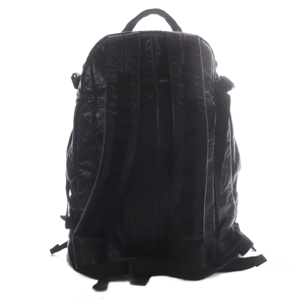 Balenciaga Army Backpack Shoulder Bag 2-Way Leather Black — view 2