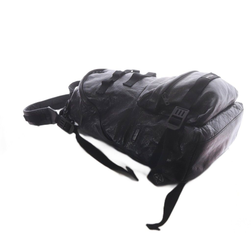 Balenciaga Army Backpack Shoulder Bag 2-Way Leather Black — view 6