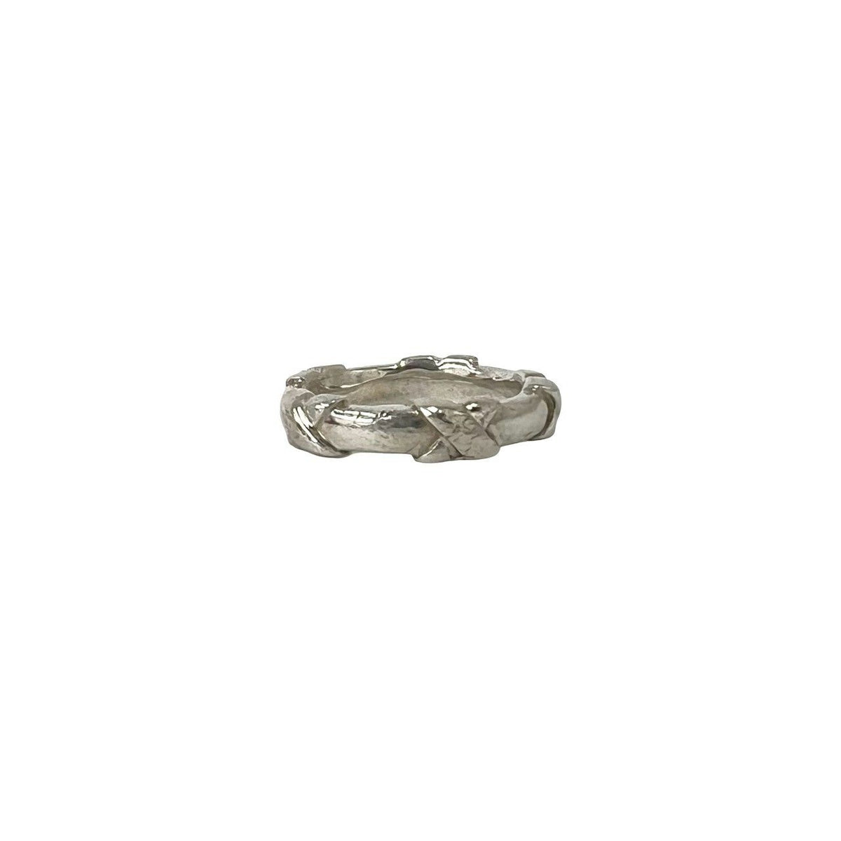 Tiffany & Co Vintage Signature Cross Ring 925 Sterling Silver — view 5