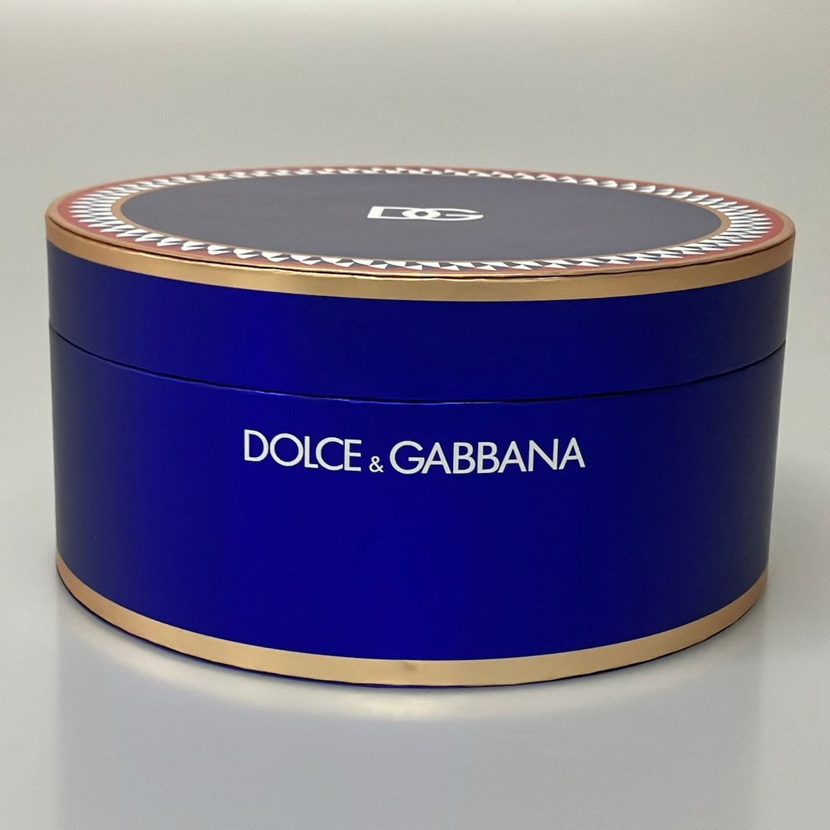 Dolce & Gabbana Blue Gold Multi Ornament Box Carriage Rabbit — view 6