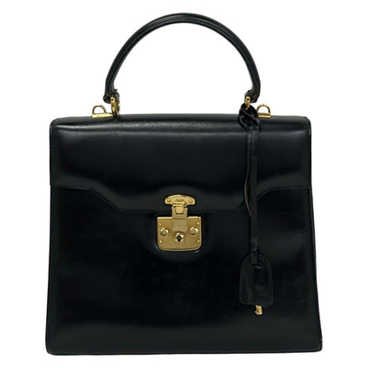Gucci Handbag Lady Lock Black Leather