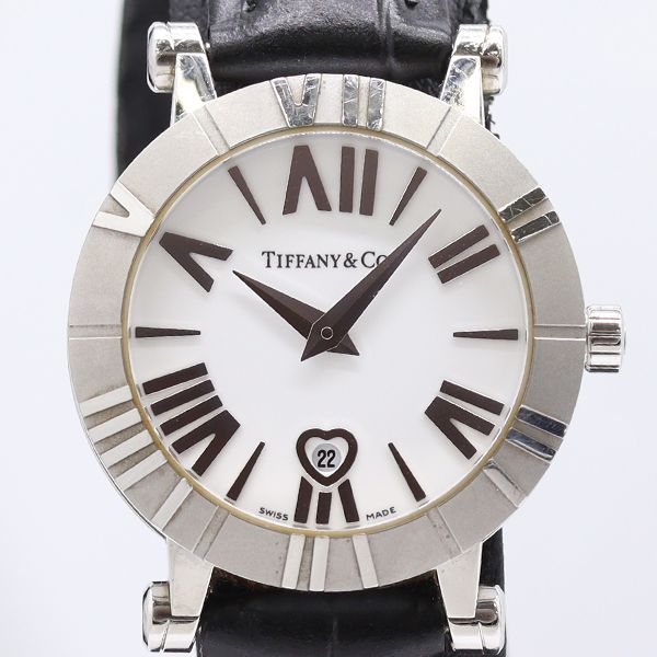 Tiffany & Co Atlas White Dial Watch