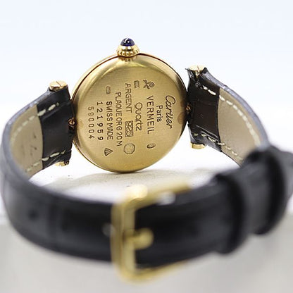 Cartier Must Vendome Ivory Dial Watch — view 4