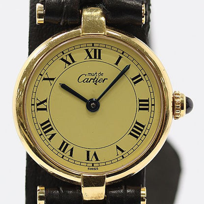 Cartier Must Vendome Ivory Dial Watch