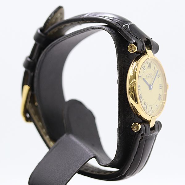 Cartier Must Vendome Ivory Dial Watch — view 2