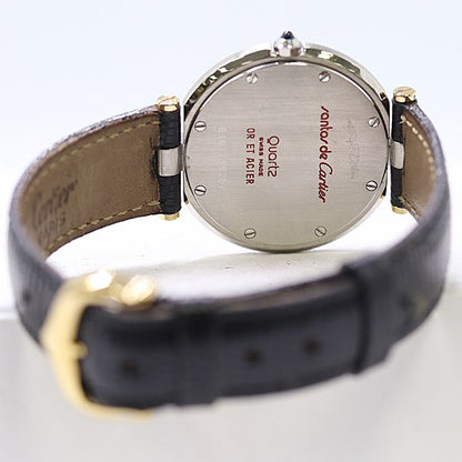 Cartier Santos Vendome LM White Dial Watch — view 4